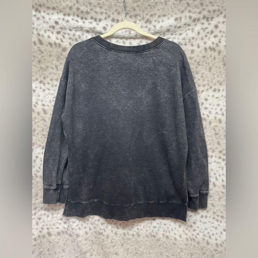 CHARLES RIVER APPAREL ACID WASH PULL OVER - Picture 2 of 2